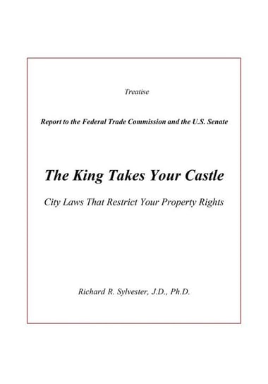 The King Takes Your Castle Sylvester Richard R