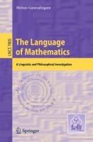 The Language of Mathematics Ganesalingam Mohan