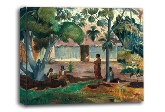 The Large Tree, Paul Gauguin - obraz na płótnie 100x70 cm Galeria Plakatu