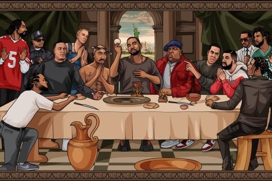 The Last Supper Of Hip Hop - Plakat Pyramid International