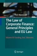 The Law of Corporate Finance: General Principles and EU Law 3 Mantysaari Petri