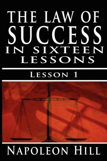 The Law of Success, Volume I Hill Napoleon