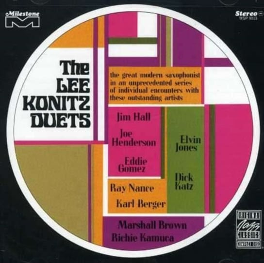 The Lee Konitz Duets Konitz Lee
