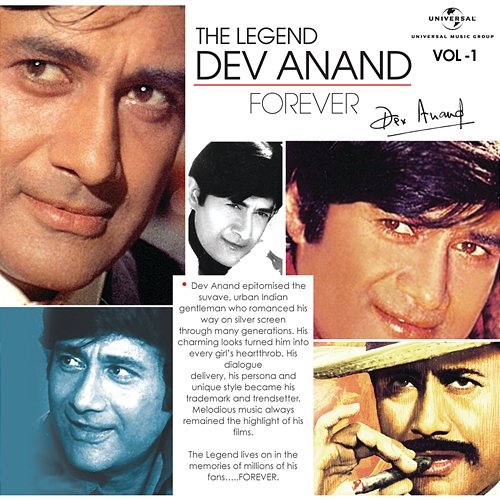 The Legend Forever - Dev Anand - Vol.1 Various Artists