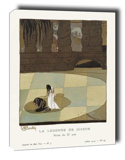 The Legend Of Joseph, Scene From Act Ii - Obraz Na Płótnie 20X30 Cm Galeria Plakatu