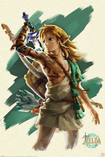 The Legend Of Zelda Tears Of The Kingdom Link Unleashed - Plakat The Legend Of Zelda