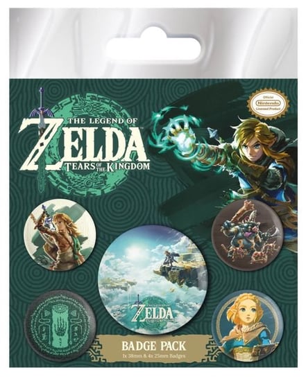 The Legend Of Zelda Tears Of The Kingdom - przypinki The Legend Of Zelda