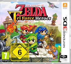 The Legend Of Zelda Tri Force Heroes 3Ds Nintendo