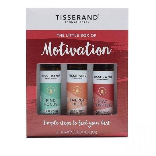 The Little Box of Motivation - Zestaw olejków eterycznych na lepszą motywację (3x10 ml) Tisserand