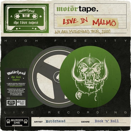The Löst Tapes. Volume 3 (Live in Malmö 2000) Motorhead