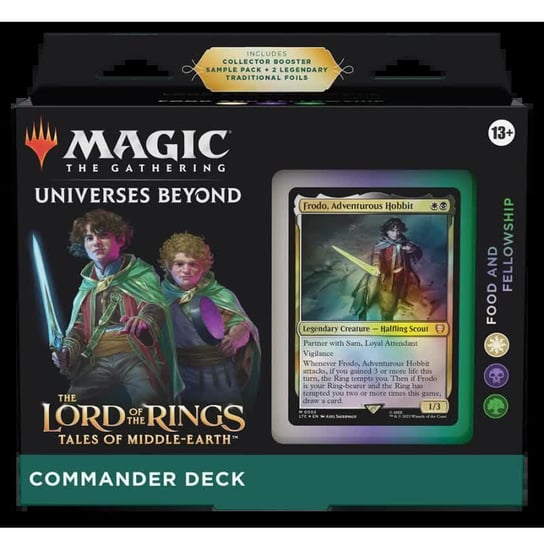 The Lord of the Rings Commander Deck Food and Fellowship Inna marka