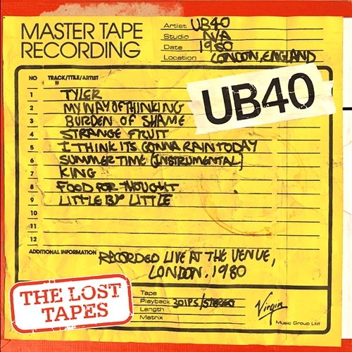The Lost Tapes - Live At The Venue 1980 UB40