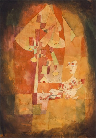 The Man Under the Pear Tree, Paul Klee - plakat 21x29,7 cm Galeria Plakatu