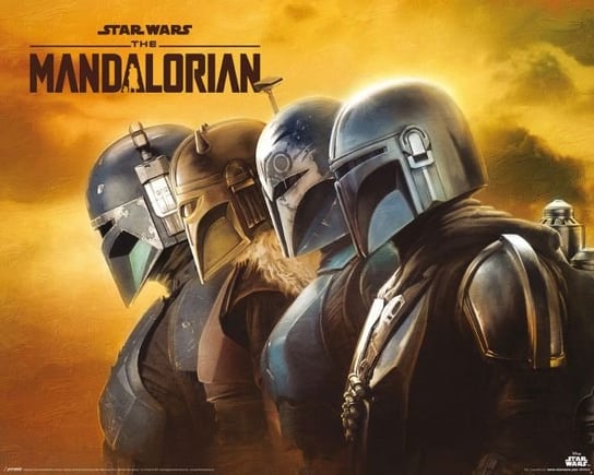 The Mandalorian Creed - plakat Star Wars gwiezdne wojny