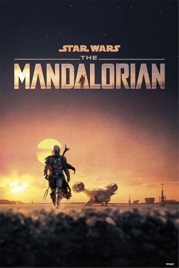 The Mandalorian - plakat Star Wars gwiezdne wojny