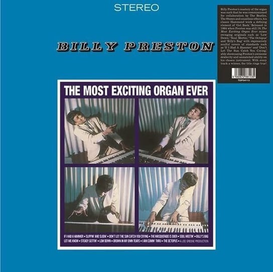 The Most Exciting Organ Ever, płyta winylowa Preston Billy