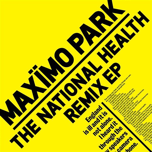 The National Health Remix EP Maximo Park