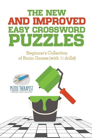 The New and Improved Easy Crossword Puzzles | Beginner's Collection of Brain Games (with 70 drills!) Puzzle Therapist