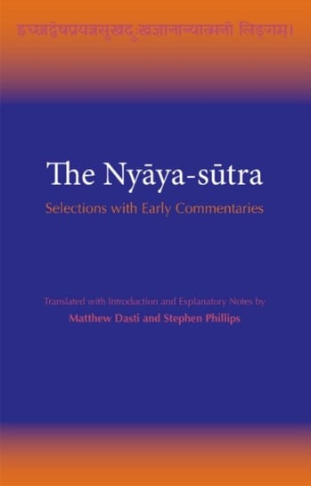 The Nyaya-sutra Hackett Publishing Co Inc.