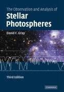 The Observation and Analysis of Stellar Photospheres Gray David Frank