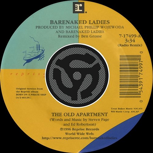 The Old Apartment / Lovers in a Dangerous Time (Outtake) Barenaked Ladies