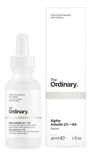 The Ordinary Alpha Arbutin 2% + HA, Serum do twarzy z alfa-arbutyną i kwasem hialuronowym 30ml The Ordinary