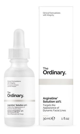 The Ordinary, Argireline Solution 10%, peptydowe serum przeciwzmarszczkowe do twarzy, 30 ml The Ordinary