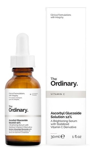 The Ordinary, Ascorbyl Glucoside Solution 12%, serum do twarzy, 30 ml The Ordinary