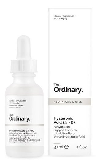 The Ordinary Hyaluronic Acid 2% + B5, Serum nawilżające do twarzy z kwasem hialuronowym 2% i wit. B5 30ml The Ordinary