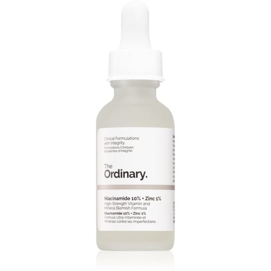 The Ordinary Niacinamide 10% + Zinc 1% serum rozświetlające do twarzy 30 ml The Ordinary