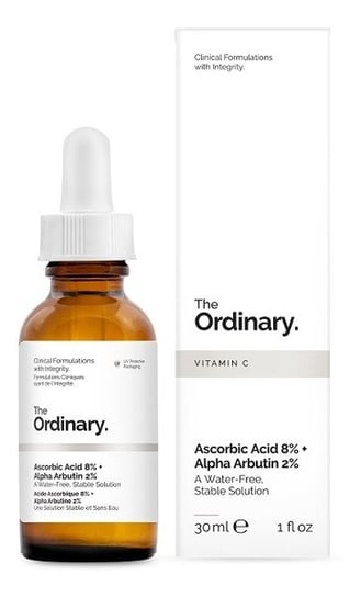 The Ordinary, serum rozjaśniające z witaminą C 8% i alfaarbutyną 2%, 30 ml The Ordinary