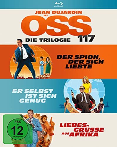 The OSS 117: The Trilogy (OSS 117: Kair, gniazdo szpiegów / OSS 117: Rio nie odpowiada / Agent specjalny: Misja Afryka) Hazanavicius Michel