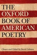 The Oxford Book of American Poetry Lehman David