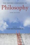The Oxford Companion to Philosophy Oxford University Press