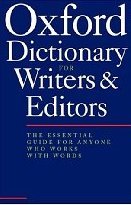The Oxford Dictionary for Writers and Editors Ritter Robert