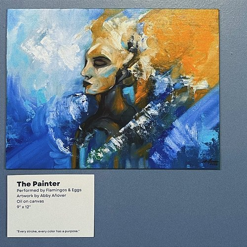 The Painter Flamingos & Eggs