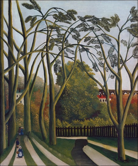The Past and the Present, or Philosophical Thought, Henri Rousseau - plakat 20x30 cm Galeria Plakatu