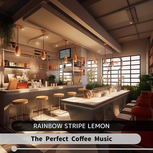 The Perfect Coffee Music Rainbow Stripe Lemon