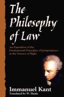 The Philosophy of Law Kant Immanuel