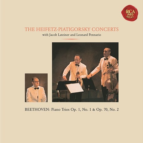 The Piano Trio Collection - Beethoven: Trio No. 1 in E-Flat Major, Op. 1 & Trio No. 2 in E-Flat Major, Op. 70 Jascha Heifetz