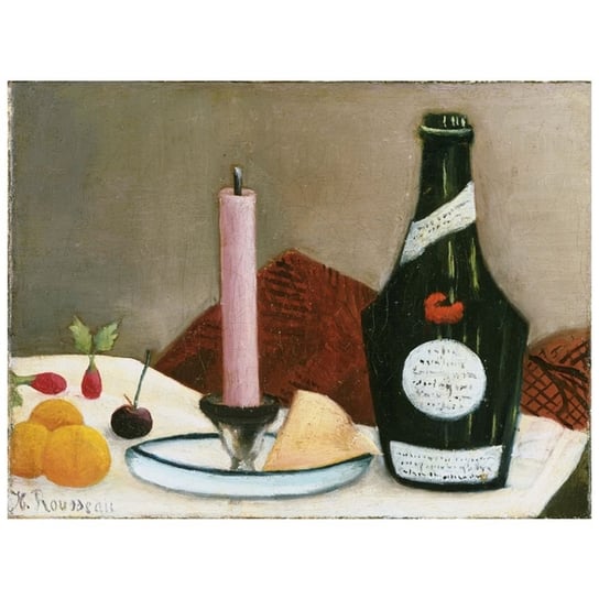 The Pink Candle - Henri Rousseau 60x80 Legendarte