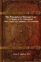 The Principles of Masonic Law Mackey Albert G. M. D.