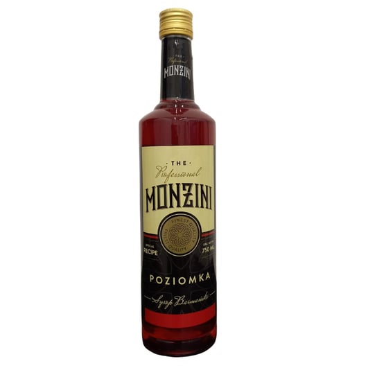 The Professional Monzini Syrop O Smaku Poziomkowym 750Ml EXCELLENCE