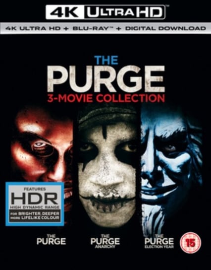 The Purge: 3-movie Collection (brak polskiej wersji językowej) DeMonaco James