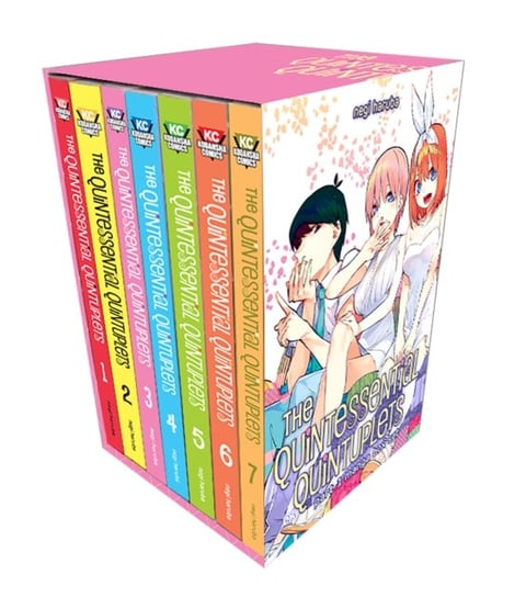 The Quintessential Quintuplets Part 1 Manga Box Set Haruba Negi