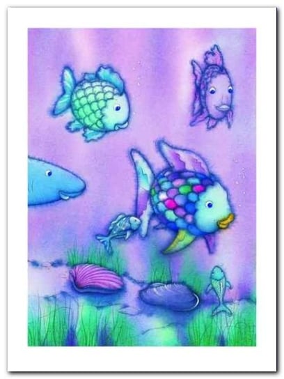 The Rainbow Fish II plakat obraz 60x80cm Wizard+Genius