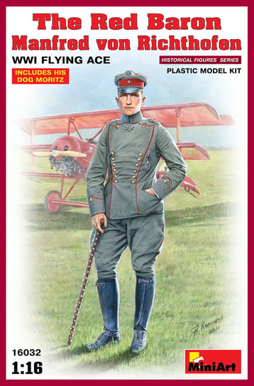 The Red Baron Manfred Von Richthofen WWI Flying Ace 1:16 MiniArt 16032 MiniArt