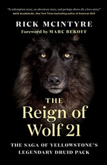 The Reign of Wolf 21: The Saga of Yellowstones Legendary Druid Pack Rick Mcintyre