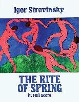 The Rite of Spring in Full Score Music Scores, Stravinsky Igor