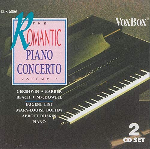 The Romantic Piano Concerto vol. 6 Various Artists